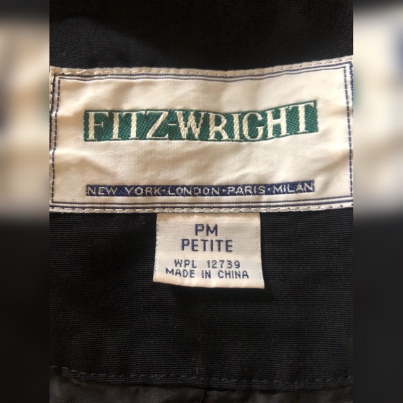 Fitzwright Black Coat - Picture 4 of 4